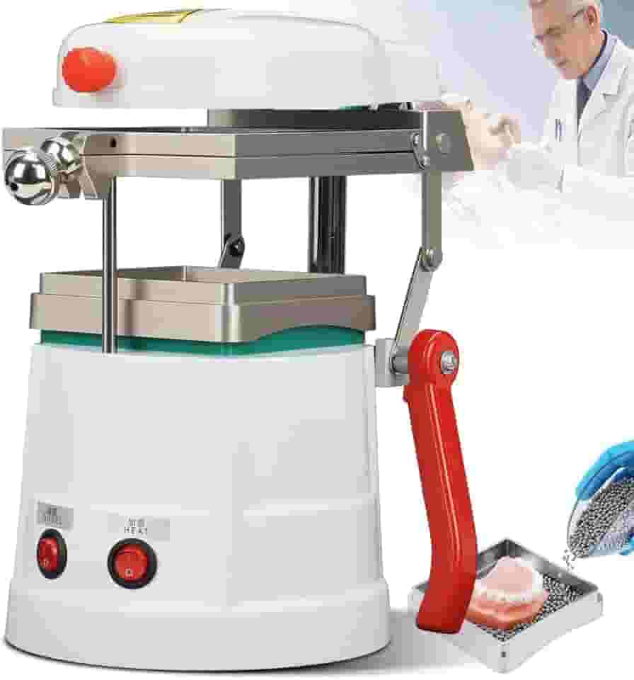 Plastificadora Motor a Vácuo, Plastificadora a Vácuo Motor, Máquina de Moldagem a Vácuo Potência do Tubo de Aquecimento de 800 W, 110V