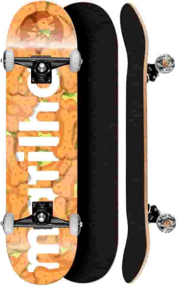 Skate Montado Shape Matilha 8.0 Biscuit Bones