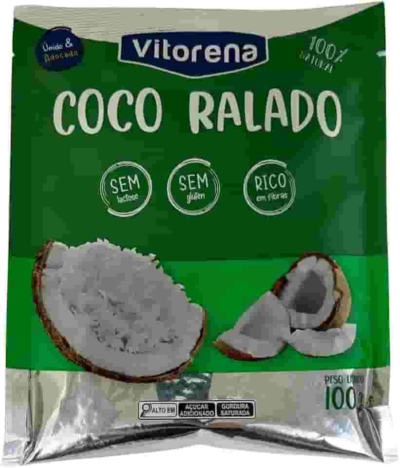 COCO RALADO UMIDO E ADOCADO VITORENA 100G