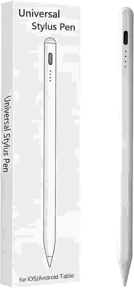 Caneta Stylus Android para Samsung Galaxy Tab A9/A9Plus/A8/A8plus/A7/A7lite Tablet S Pencil Touchscreens Caneta Stylists (Branca)