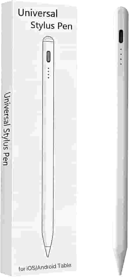 Caneta Stylus Android para Samsung Galaxy Tab A9/A9Plus/A8/A8plus/A7/A7lite Tablet S Pencil Touchscreens Caneta Stylists (Branca)