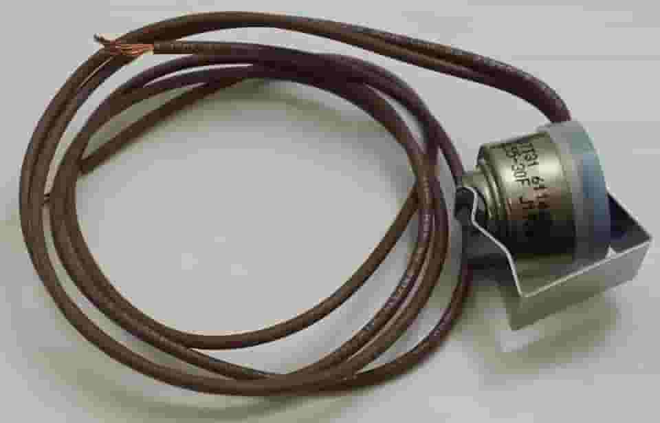 Supco Tromostato de descongelamento de geladeira estilo 37T31, abre: 55 fecha: 25, SLT55