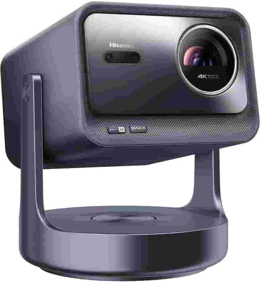 Hisense Laser Mini Projetor Portátil C2 Ultra Certificado XBOX, 4K UHD, TriChroma RGB, 65-300", 3000 ANSI lumens, IMAX enhanced, Dolby Vision, Subwoofer JBL, Zoom Óptico