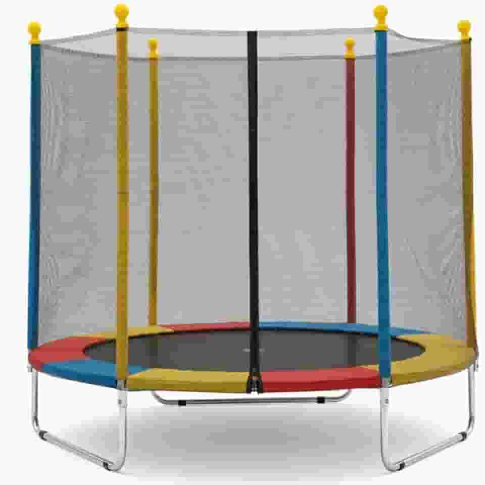 Pula Pula Grande largura 1,80m X altura 1,60m Cama Elástica Infantil Trampolim Playground Desmontável Eloria