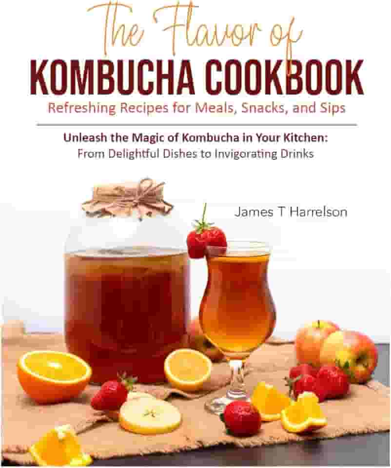 The Flavor of Kombucha Cookbook: Kombucha Book of Recipes, Snack and Appetizer Cookbook