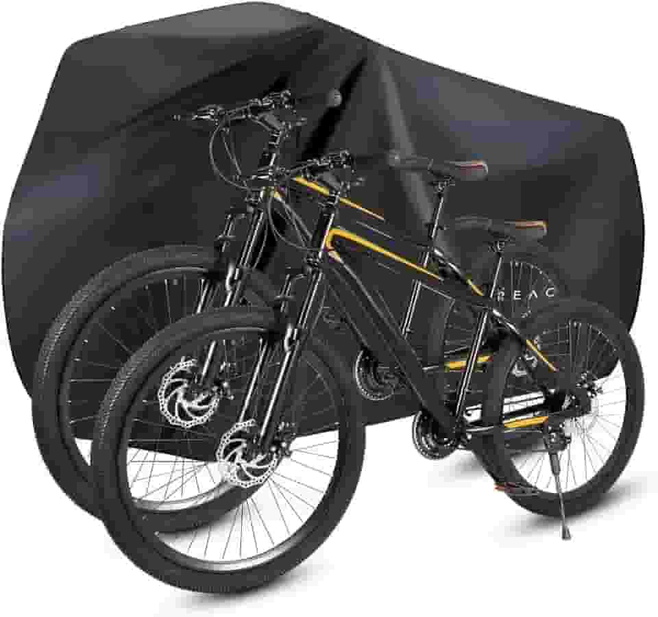 Capa de Cobrir Bicicleta Bike em Couro Aro 24/26/29 Forrada Impermeável e Anti UV