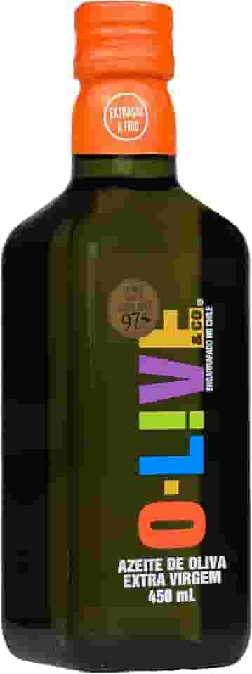 O-LIVE & Co, Azeite de oliva extra virgem, Chileno, vidro, 450ml