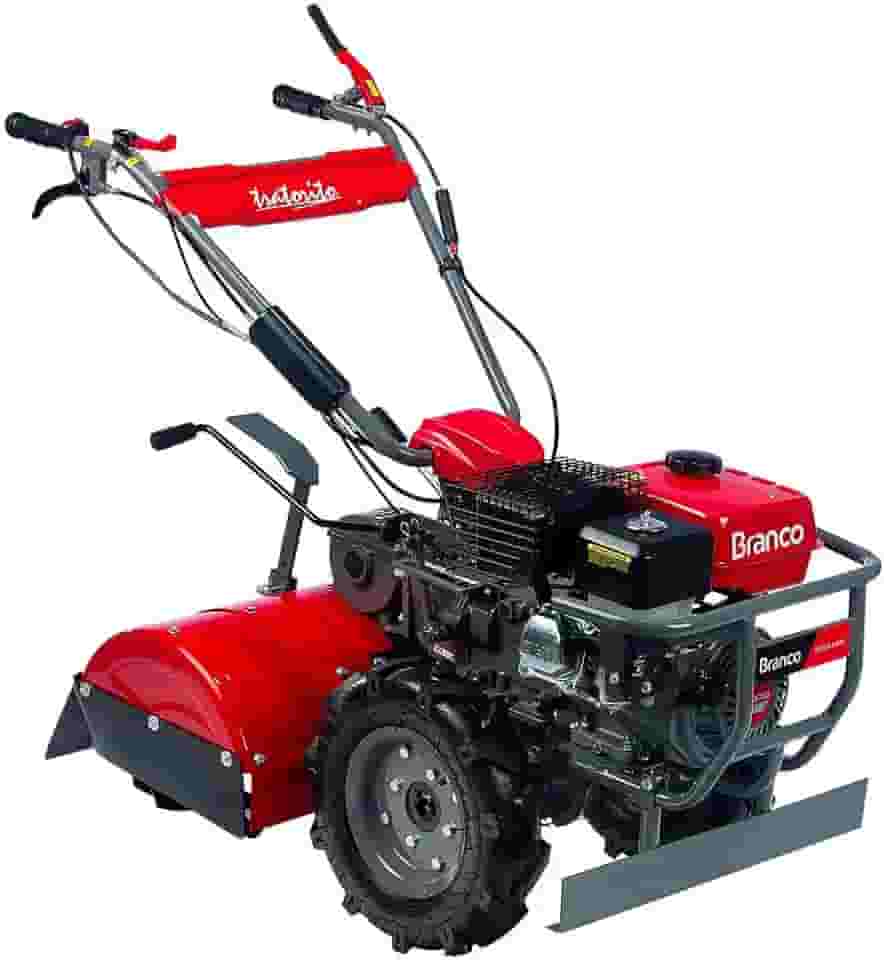 Motocultivador à Gasolina Tratorito Granja 6,5cv Partida Manual Bttg-6.5 Branco