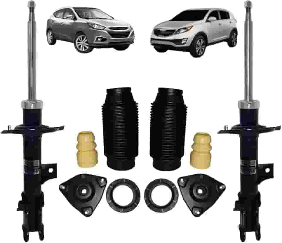 Amortecedor Nakata Dianteiro Direito e Esquerdo Kit Batente IX35 2011 a 2020