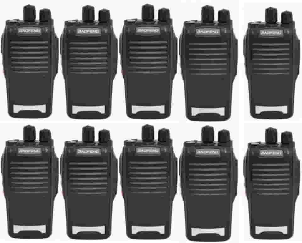 Kit 10 Walktalk Baofeng Radio Comunicador Bf777s