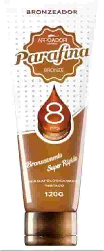 Parafina Bronze Bronzeador Solar Cera De Abelha Fps8 Bege 120 G