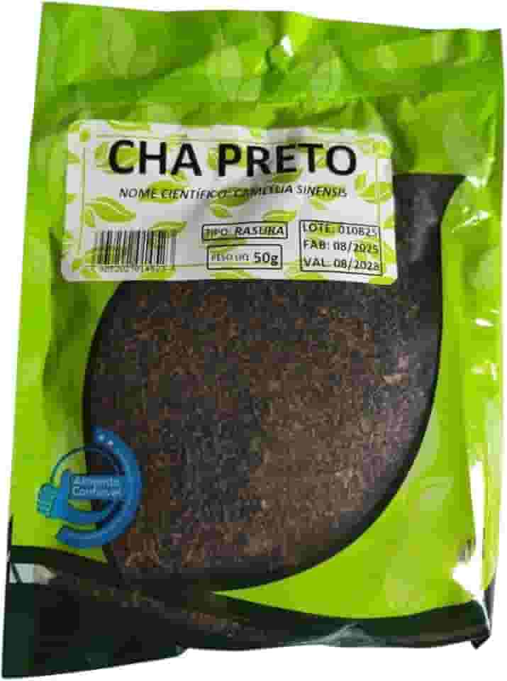 Chá Preto Camellia Sinensis, Folhas a Granel, 50g, Validade até 08/2028