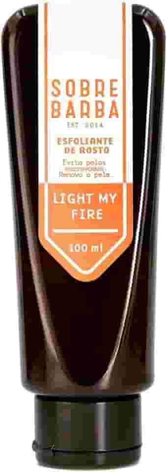 Esfoliante de Rosto - Light My Fire 100Ml, Sobrebarba, Marrom
