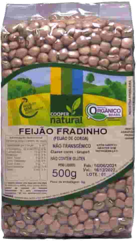 Feijão Fradinho Orgânico Coopernatural 500g