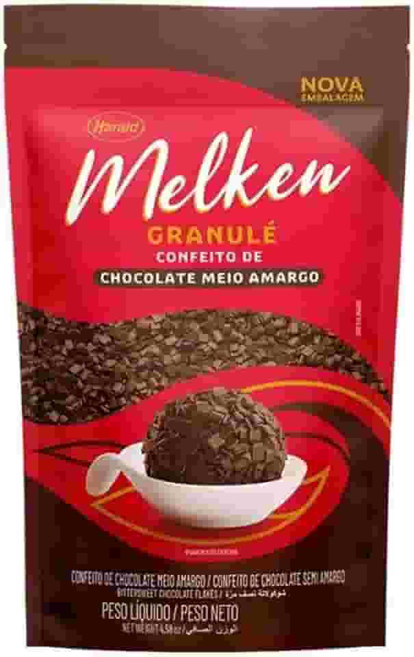 Chocolate Granulado Meio Amargo Granulé 400G Melken Harald