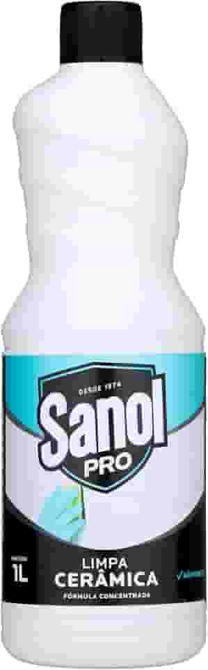 Sanol Pró Limpa Cerâmica 1 Litro Branco
