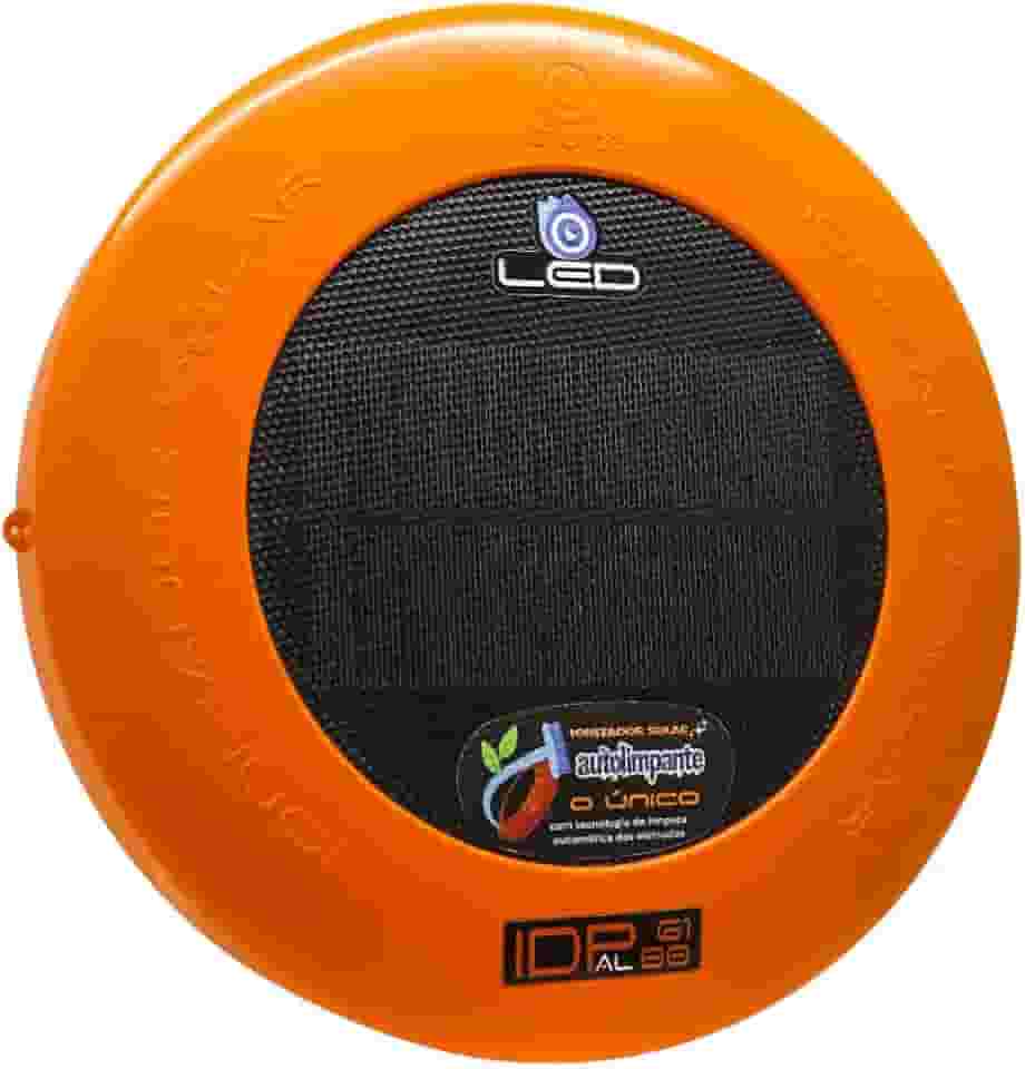 IONDROP Ionizador Solar Autolimpante para Piscina, Limpeza Automática dos Eletrodos de Cobre, Capacidade 61-80 mil Litros, com LED Indicativo