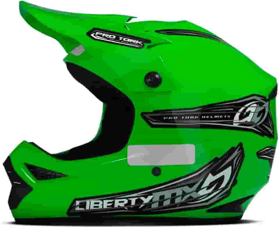 Capacete Motocross Pro Tork Liberty Mx Pro Verde Tam. 58