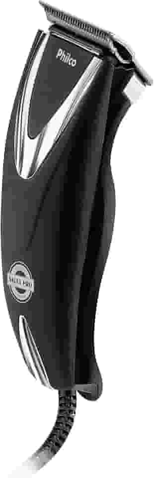 PHILCO CORTADOR DE CABELOS PCR12CR SKULL PRO CHROME 220V, Preto, 9