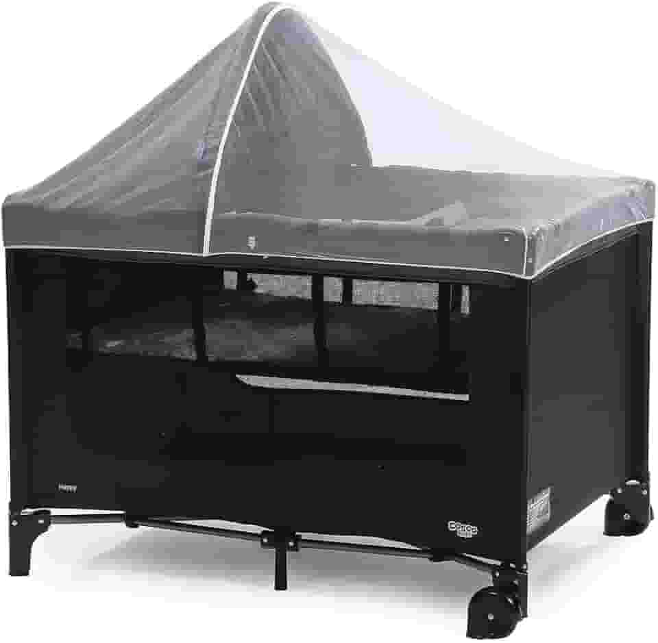 Berço Cosco Kids, Happy, Preto Mescla