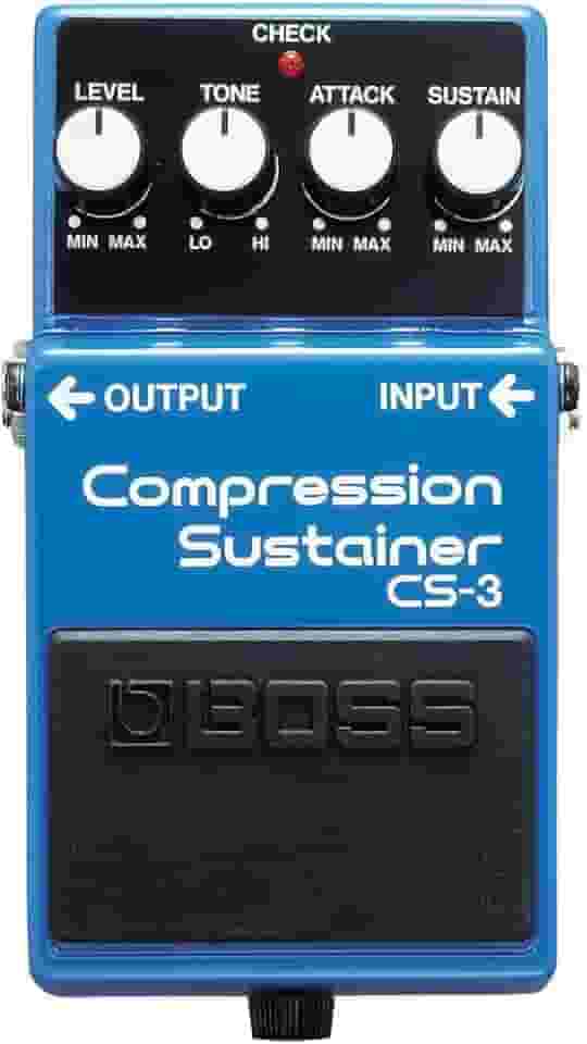 Pedal de Compressor para guitarra BOSS CS-3 Compression Sustainer