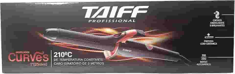 Modelador De Cachos Taiff Curves 25mm 210ºc Bivolt Original