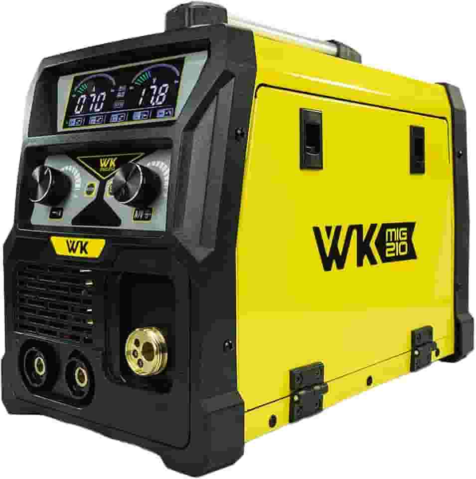 Pró Euro Máquina Inversora de Solda Multiprocesso MIG/MAG TIG-Lift e MMA Eletrodo WK 210A 220V Flex