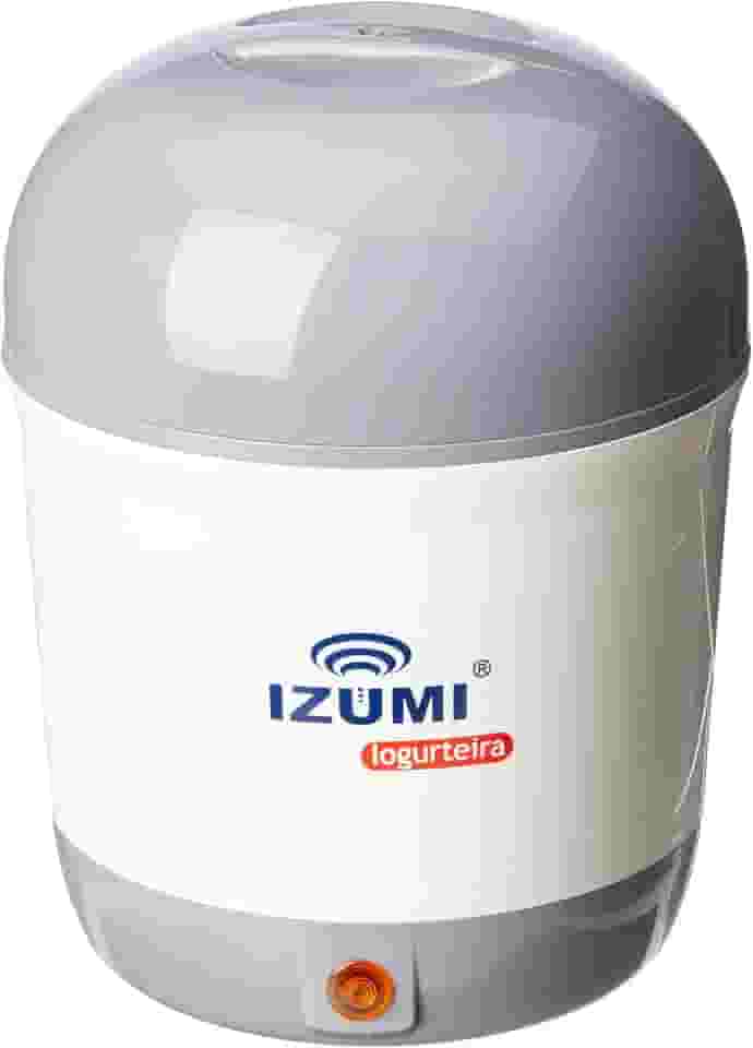 Yexati Iogurteira Elétrica Cinza Bivolt - Fazedor de Iogurte - Produz 1 Litro - Material Polipropileno - Para Fazer Iogurte Caseiro