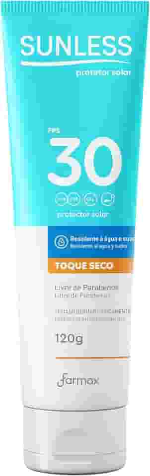 Sunless Protetor Solar Fps 30 Toque Seco 120G