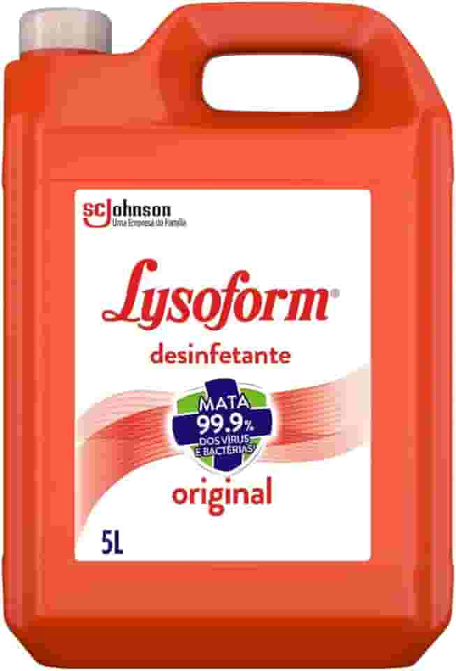 Lysoform Original, Desinfetante Líquido, Limpeza Casa, 5L