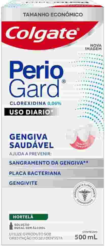 Enxaguante Bucal Colgate PerioGard Uso Diário 500ml
