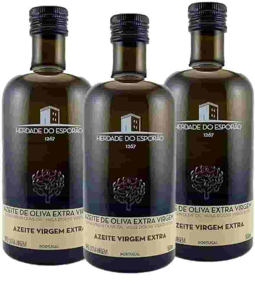 Kit 3 Azeite de oliva extra virgem Português Herdade do Esporão 500ml