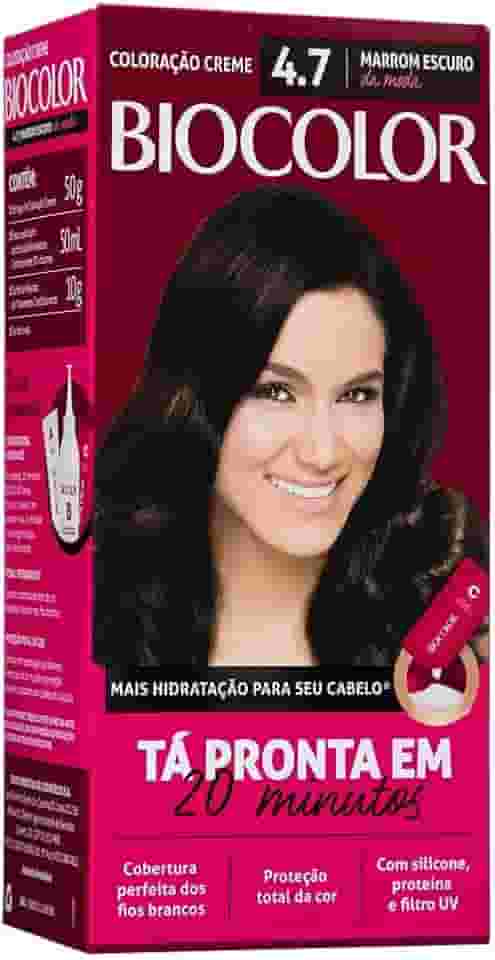 Biocolor Mini Kit Coloração Creme 4.7 Da Moda
