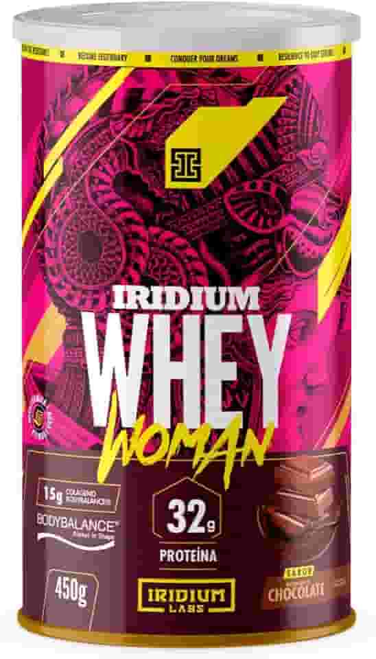 Whey Protein Woman Body Collagen - 450g - Iridium Labs Sabor: Milkshake de Chocolate