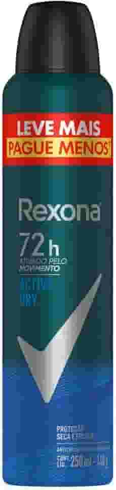 Rexona Antitranspirante Aerossol Active Dry Men 250 ml