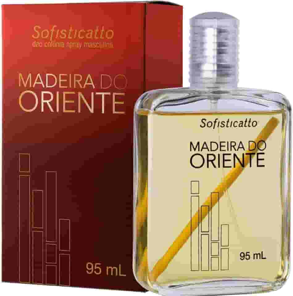 Perfume Colonia Masculina Madeira do Oriente Amadeirado 95ml