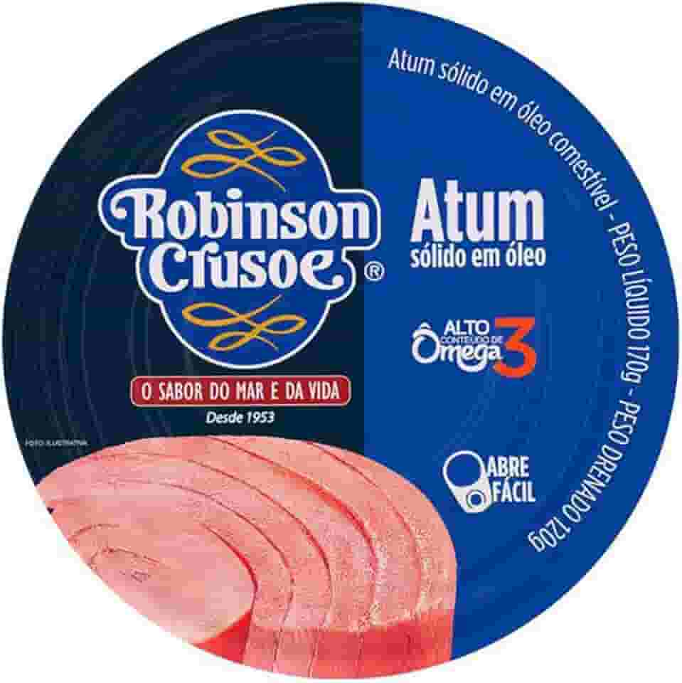 Atum Sólido em Óleo Robinson Crusoe 120g