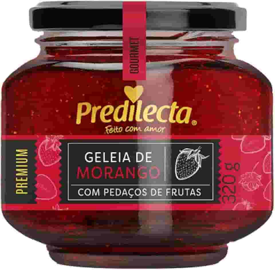 GELÉIA DE MORANGO PREMIUM PREDILECTA VIDRO 320g