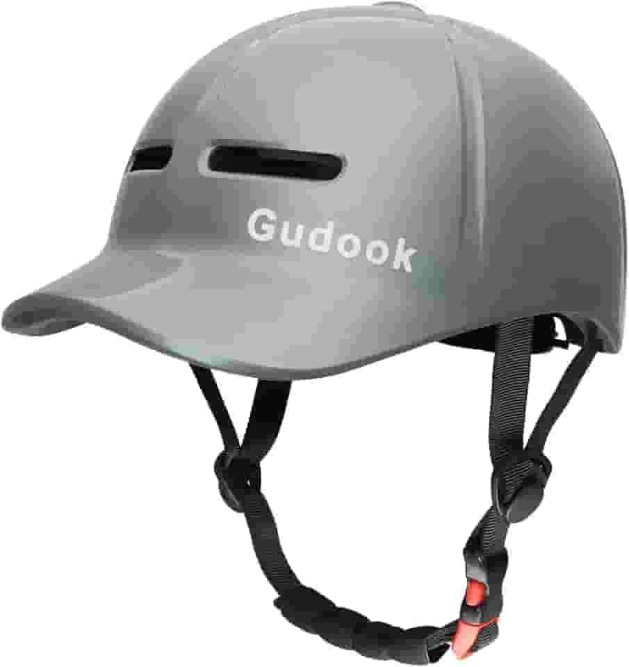 Capacetes de bicicleta para adultos para homens – Capacete de bicicleta feminino – Boné de beisebol leve ajustável e confortável certificado, estilo capacete de ciclismo para scooter urbana