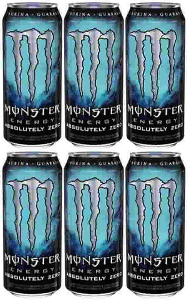 Pack de Monster Absolutely Zero LT 473ml - Unidade 6 unidades