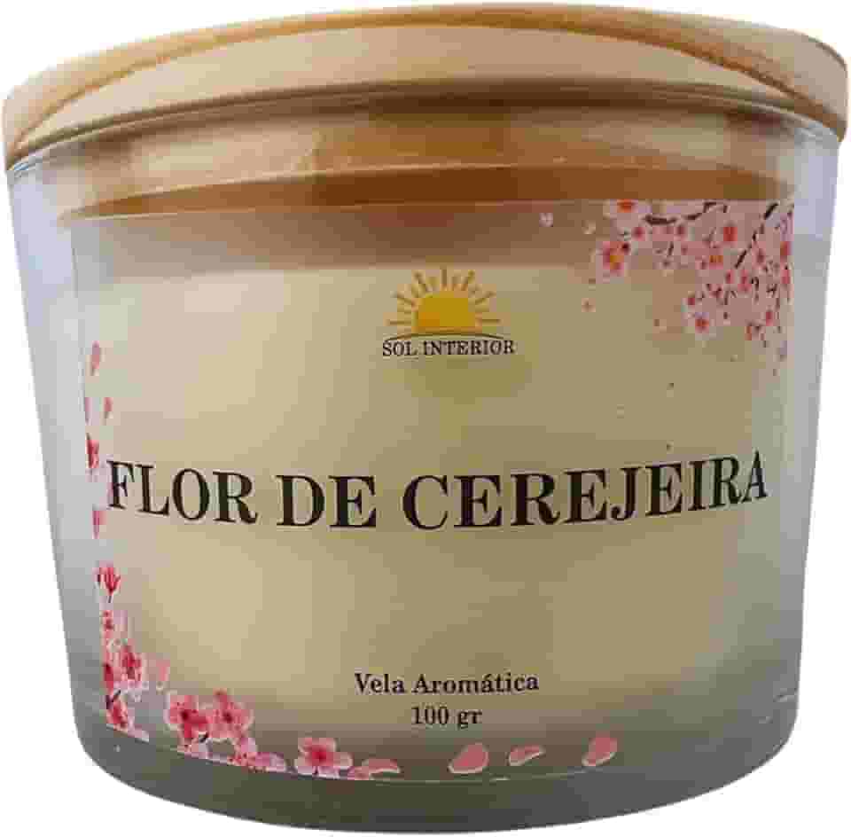 Vela Aromática Artesanal, 9 Fragrâncias Disponíveis, Baunilha, Capim Limão, Lavanda, Bamboo, Alecrim (Flor de Cereja)