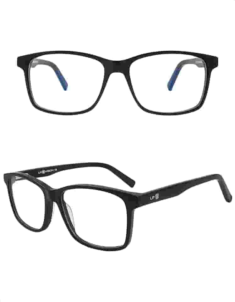 LP Vision - Óculos Gamer Com Filtro Bloqueador Anti Luz Azul - Computador & Celular & Descanso & Leitura - Preto