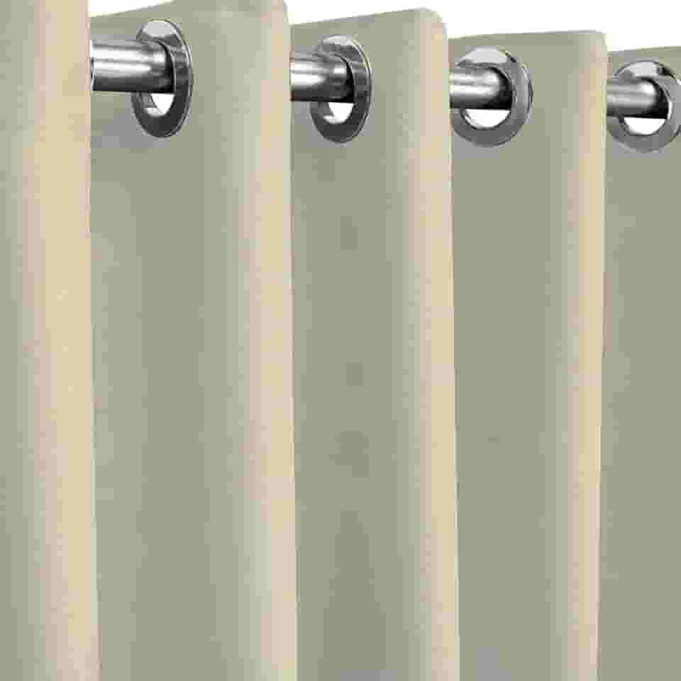 Cortina Blackout/Blecaute Em Tecido Corta Luz Para Sala, Quarto e Escritorio 3,00M x 2,50M | Admirare (3,00M X 2,50M, Bege Claro)