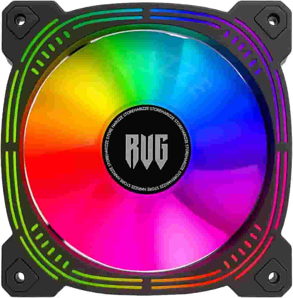 Cooler Fan RGB 120mm para Gabinete, REVENGER 38 CFM, 1500 RPM, Rolamento Hidráulico, LED RGB, 12V DC