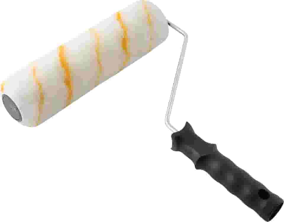 Vonder, Rolo De Lã Para Pintura, Antirrespingo Econômico, 23 Cm, Com Suporte, 8095.