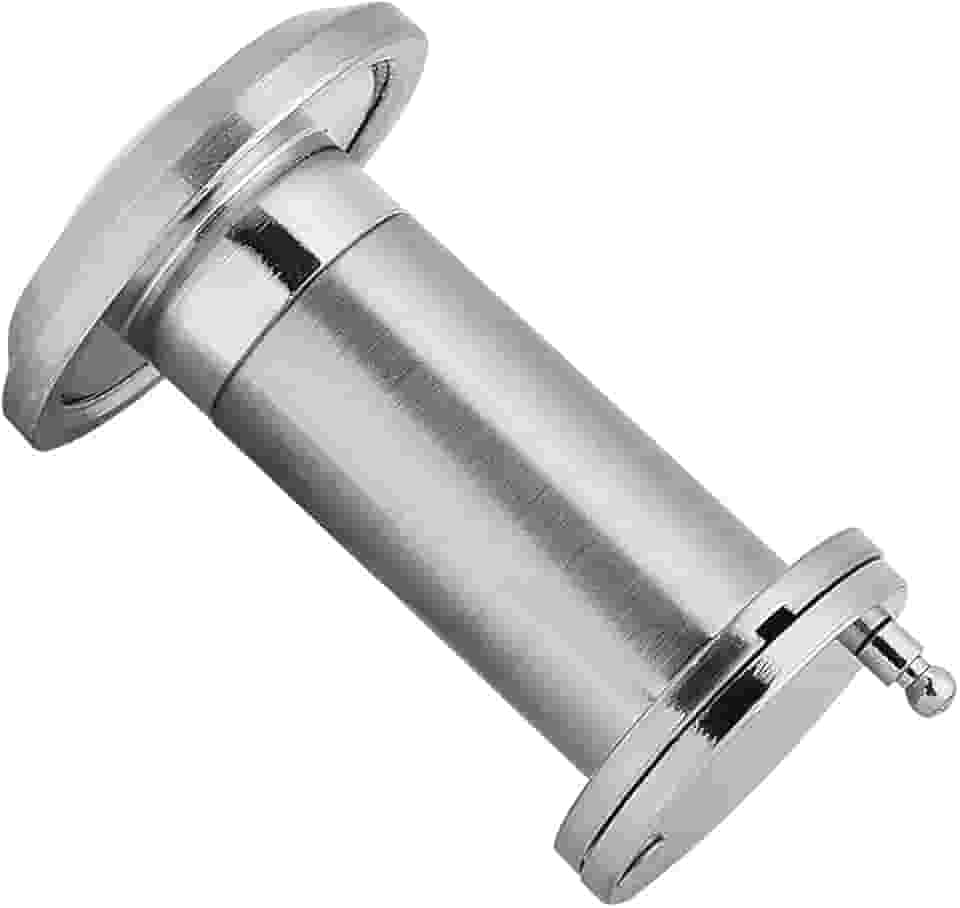 Visualizador de porta grande angular de 200 graus, olho mágico de liga de zinco com capa de privacidade para portas de 35 a 60 mm de espessura, sem necessidade de ferramentas, segurança doméstica