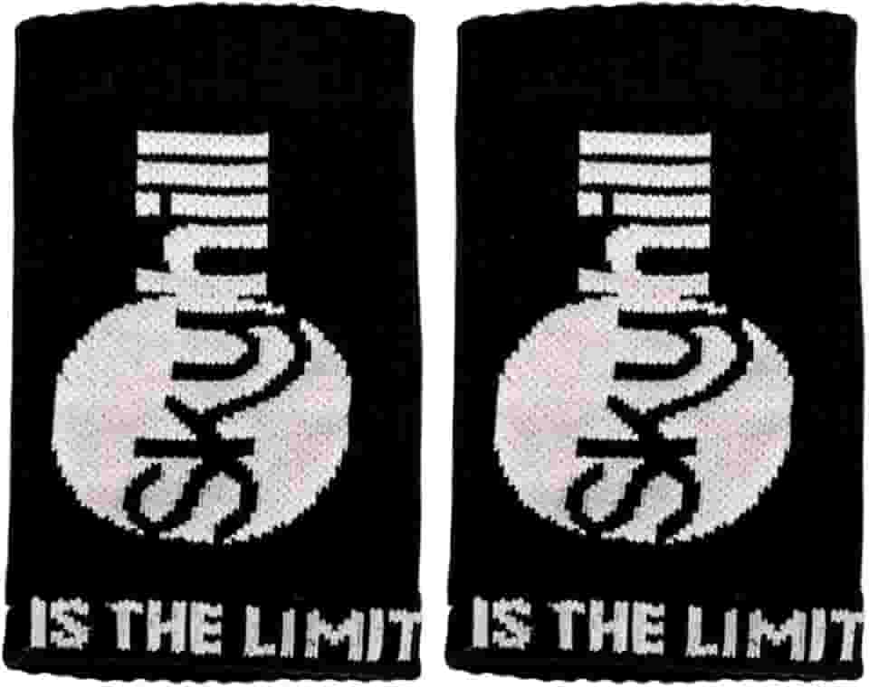 Munhequeira Skyhill Canelada Crosfit Cross Training Usar Com Grip Seca Suor Tamanho Único Preto