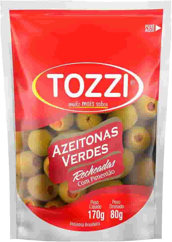 Tozzi Azeitona Verde Recheada Sachet Pouch 80g