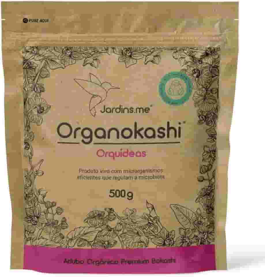 Organokashi Bokashi Adubo para Orquídeas 500g JARDINS.ME