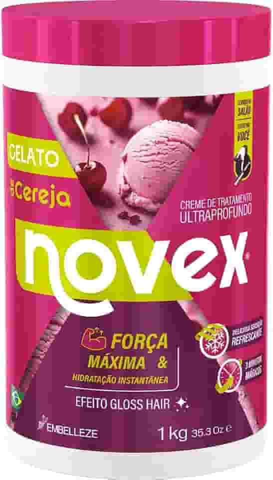 Creme De Tratamento Novex Gelato De Cereja 1KG